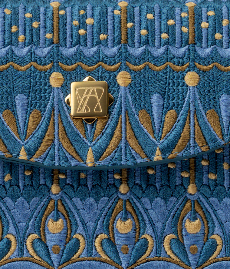 Blue & Brown