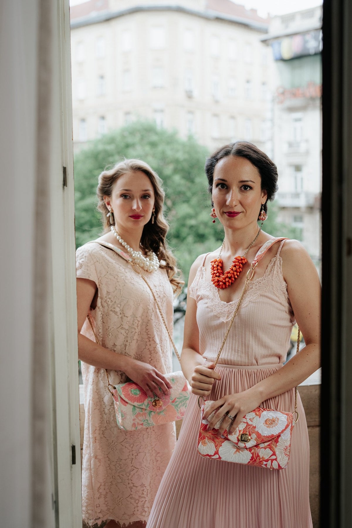 Peach & Cream — worn