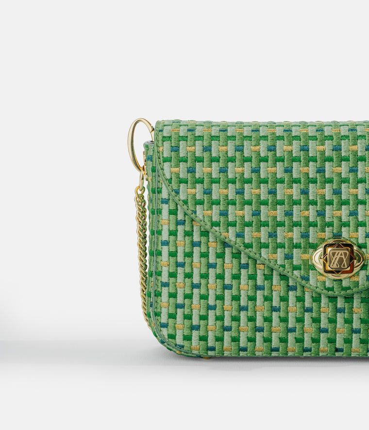 Pine Green & Gold — detail