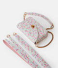 White & Neon Pink